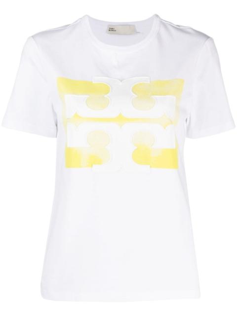 TORY BURCH logo-patch cotton T-shirt