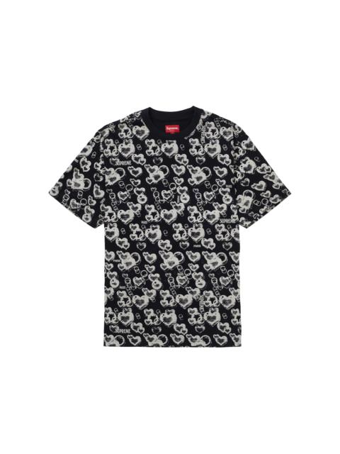 Supreme Supreme Hearts S/S Top Black