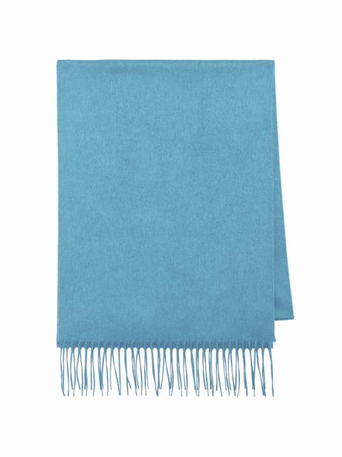 GABRIELA HEARST Blaine Scarf in Light Blue Brushed Silk Cashmere