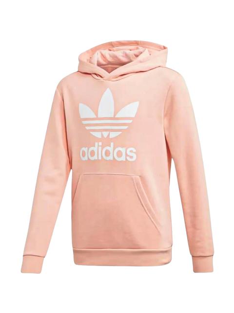 adidas Originals Trefoil Hoodie GS "Haze Coral / White" EJ3248