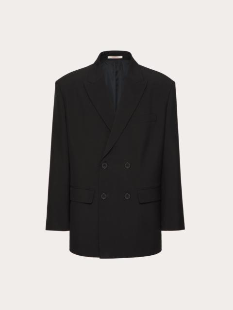 Valentino DOUBLE-BREASTED WOOL JACKET