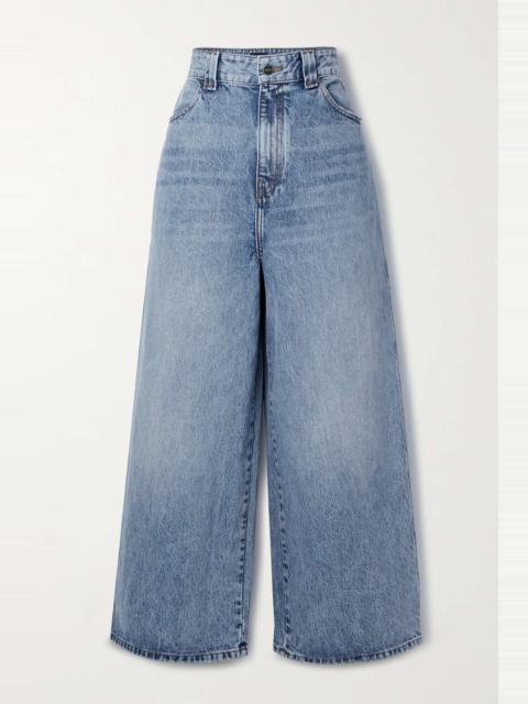 Rapton high-rise wide-leg jeans
