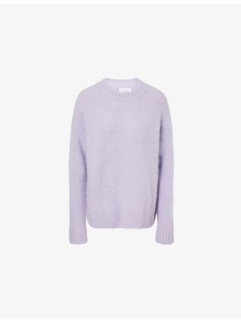 SAMSØE SAMSØE Sajeanne Round-Neck Stretch-Wool Blend Jumper