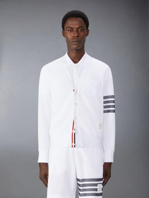4-Bar cotton cardigan