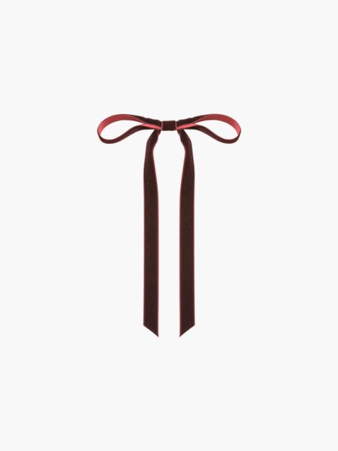 Aida Velvet Bow Barrette