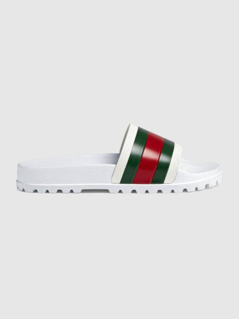 GUCCI Web slide sandal