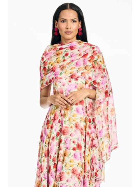 SACHIN & BABI EMMY SCARF - SUNSET POPPIES