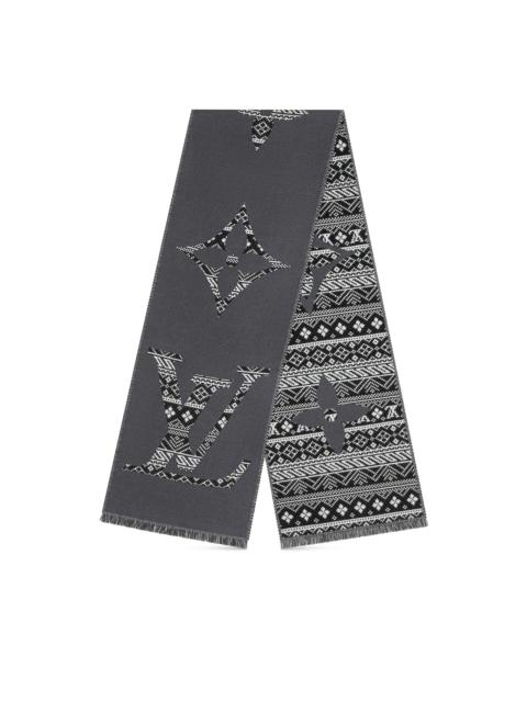 Louis Vuitton MNG Two-Sided Scarf