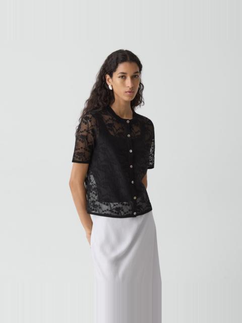 Theory LACE SS CARDI