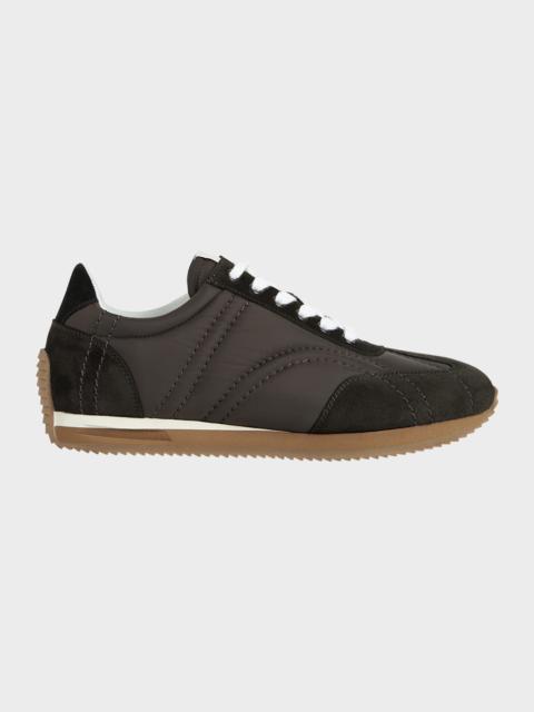 TOTEME Suede Retro Runner Sneakers