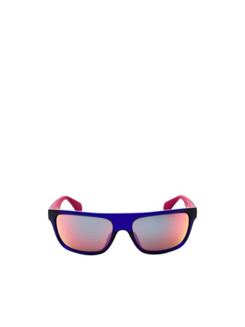 adidas rectangle-frame sunglasses