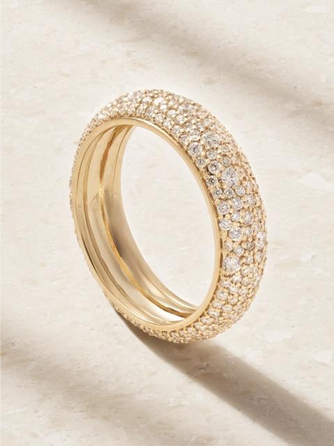 STONE AND STRAND First Spark 14-karat Gold Diamond Ring