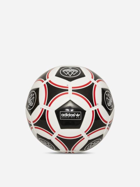 adidas SPZL F.C. Ball Chalk White / Black / Better Scarlet