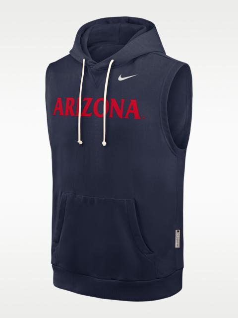 Nike Arizona Sideline Men's Nike Dri-FIT College Sleeveless Pullover Hoodie