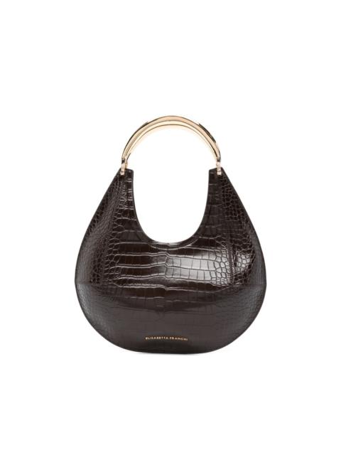 ELISABETTA FRANCHI crocodile-effect tote bag