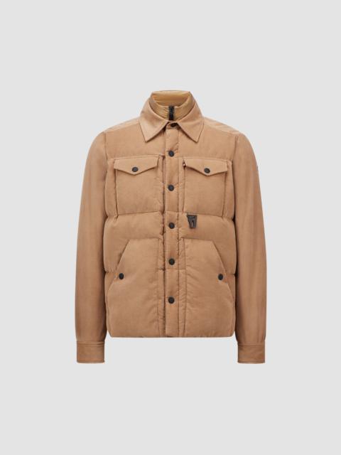 Moncler Grenoble Lech Corduroy Down Shirt Jacket