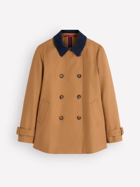 BODEN Swing Box Short Trench-Camel