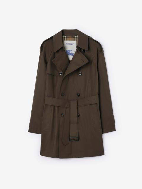 Burberry Mid-length Gabardine Leadenham Trench Coat