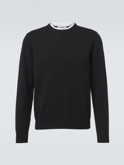 LARDINI Wool and cashmere sweater