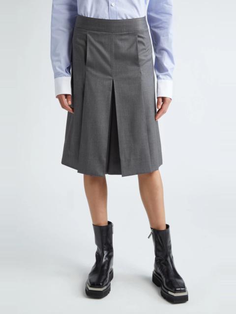 PETER DO Pleated Stretch Wool Culottes