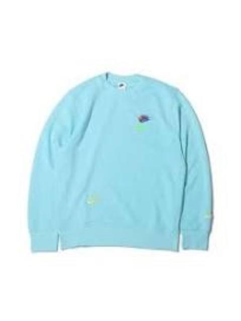 Nike Nike Essential Plus Club French Terry Crewnck 'Blue' DJ6915-482