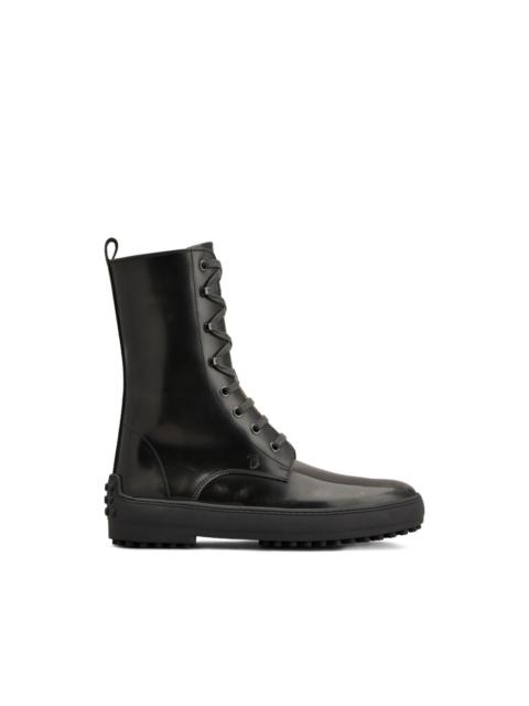 Tod's leather boots