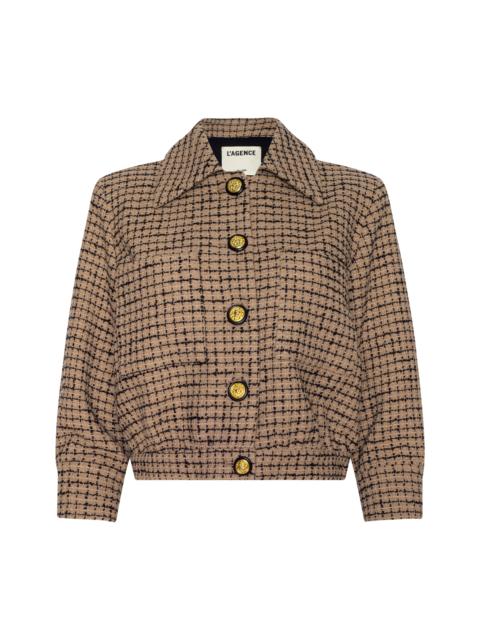 Jia Cropped Tweed Jacket