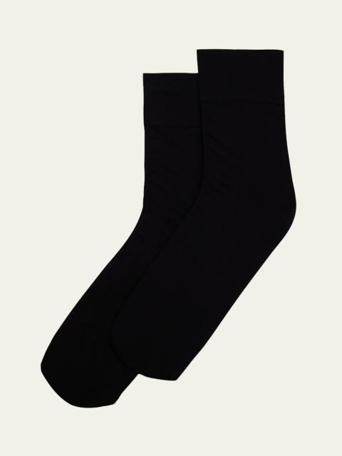 commando Ultimate Opaque Microfiber Ankle Socks