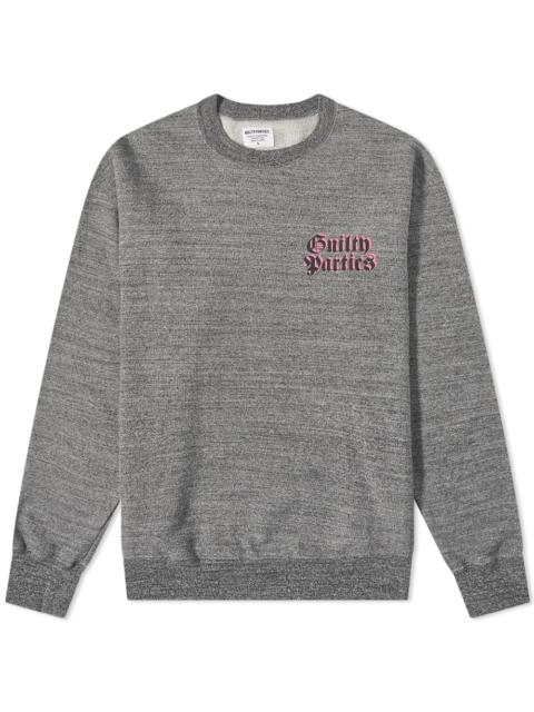 WACKO MARIA Wacko Maria Guilty Parties Crew Sweat