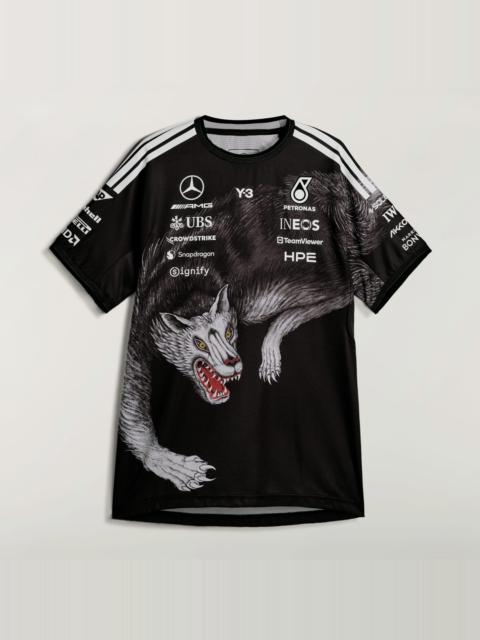 Y-3 Y-3 MERCEDES - AMG PETRONAS FORMULA 1 TEAM DRIVER SHORT SLEEVE JERSEY