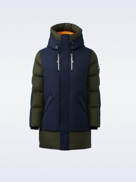 MACKAGE SIMON down coat with zippered side opening