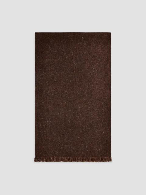 Ralph Lauren Women's Wool-Blend Donegal Tweed Fringe Scarf - Brown Multi