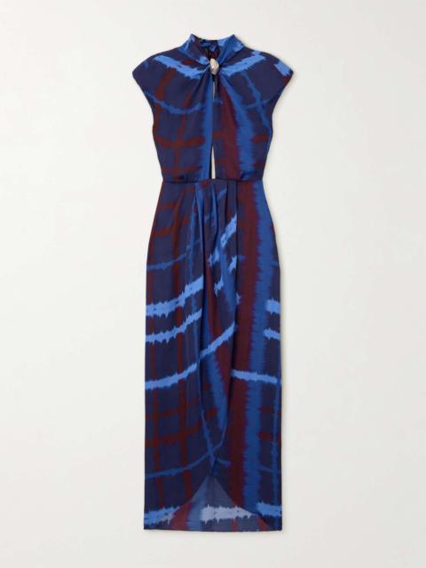 Johanna Ortiz + NET SUSTAIN Inspiring Vistas printed silk-chiffon maxi dress