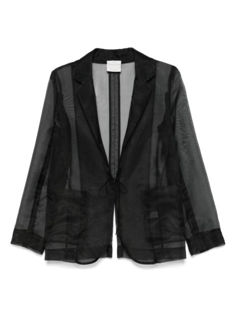 forte_forte silk blazer