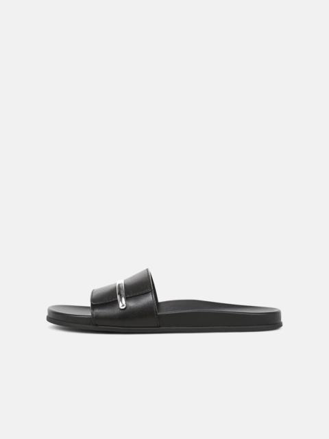 Vince Sadie Leather Slide Sandal
