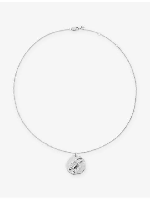 MONICA VINADER Scorpio Zodiac Sterling-Silver Pendant Necklace
