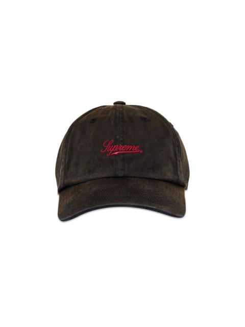 Supreme Bleached Chino 6-Panel 'Black'