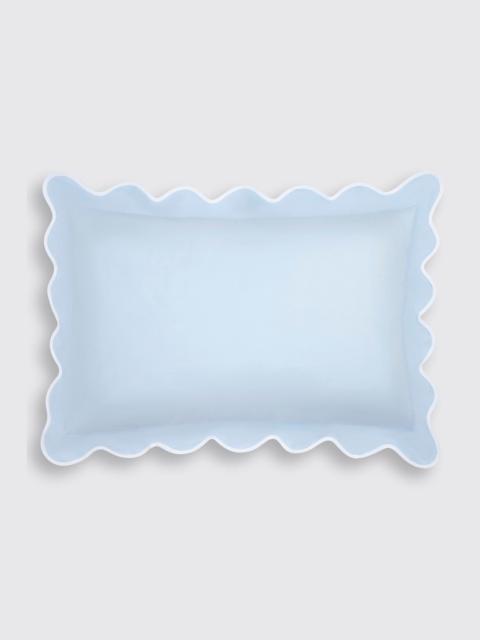 EMILIA WICKSTEAD Chiara Pillow Slip in Blue Cotton