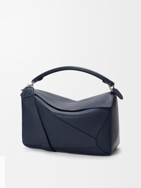 Loewe Large Puzzle bag in supple grained calfskin