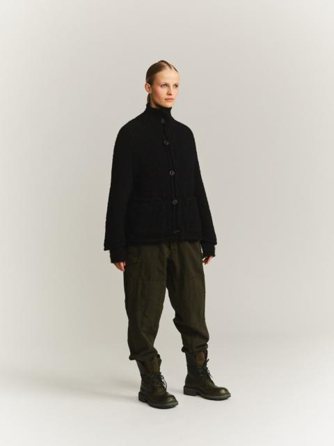 CASEY/CASEY CARDIGAN - SO WOOL - BLACK