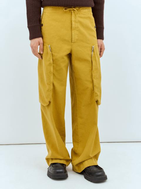 Drawstring Cargo Pants
