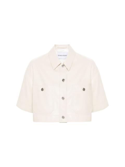 Calista cropped shirt