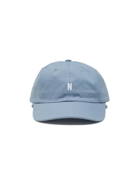 NORSE PROJECTS Twill Sports Cap Steel Blue