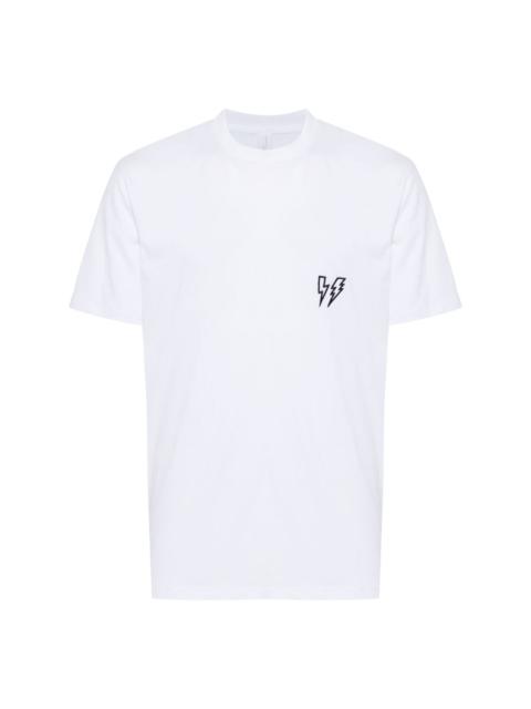 Neil Barrett Thunderbolt-patch cotton t-shirt