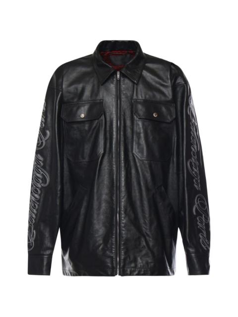 BALENCIAGA leather jacket