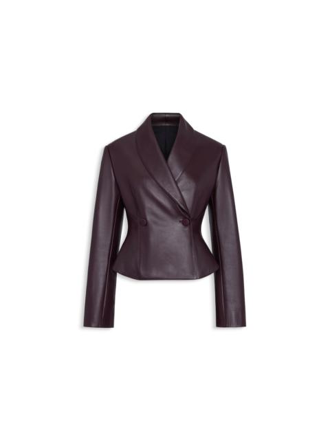 Alaïa LAMBSKIN DOUBLE-BREASTED JACKET