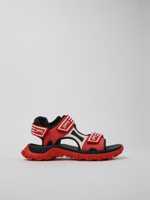 CAMPER Drift Trail Sandal Multicolor Recycled PET and Leather Sandals for Men.