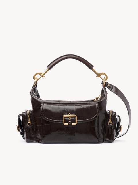 Chloé CAMERA BAG IN CROCO-EFFECT LEATHER
