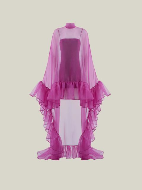 Taller Marmo Lady Bird Kaftan in Pomegranate