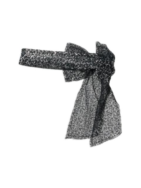MAISON MICHEL Wicole sequin-embellished headband